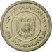 Yugoslavia, 5 Dinara, 2000, Belgrade, MS(65-70), Copper-Nickel-Zinc, KM:182