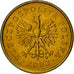 Moneda, Polonia, 5 Groszy, 2003, Warsaw, FDC, Latón, KM:278