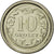 Moneda, Polonia, 10 Groszy, 2004, Warsaw, FDC, Cobre - níquel, KM:279