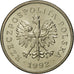 Coin, Poland, Zloty, 1992, Warsaw, MS(65-70), Copper-nickel, KM:282
