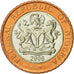 Nigeria, 2 Naira, 2006, MS(65-70), Bi-Metallic, KM:19