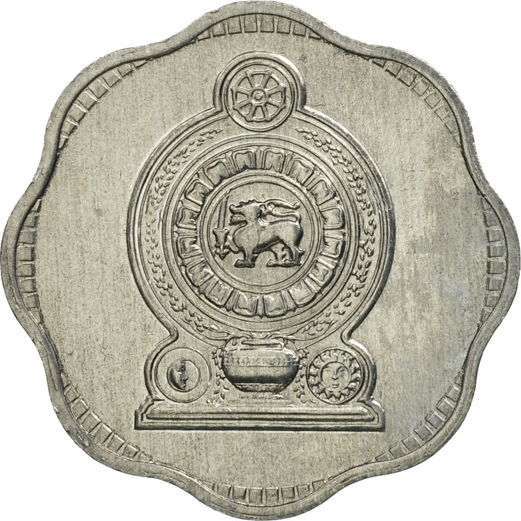 Coin, Sri Lanka, 2 Cents, 1978, MS(65-70), Aluminum, KM:138