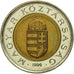 Hungary, 100 Forint, 1996, Budapest, MS(63), Nickel-brass, KM:698