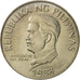 Coin, Philippines, 50 Sentimos, 1988, MS(65-70), Copper-nickel, KM:242.1