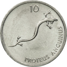 Moneda, Eslovenia, 10 Stotinov, 1993, FDC, Aluminio, KM:7