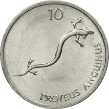 Coin, Slovenia, 10 Stotinov, 1993, MS(65-70), Aluminum, KM:7