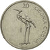 Coin, Slovenia, 20 Tolarjev, 2004, Kremnica, MS(60-62), Copper-nickel, KM:51