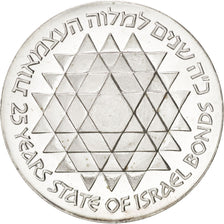 ISRAEL, 25 Lirot, Jerusalem, KM #81, Silver, 40, 30.00
