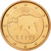 Estonia, 2 Euro Cent, 2011, MS(65-70), Copper Plated Steel, KM:62