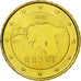 Estonia, 10 Euro Cent, 2011, MS(65-70), Brass, KM:64