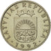 Coin, Latvia, 50 Santimu, 1992, MS(65-70), Copper-nickel, KM:13