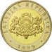 Latvia, 2 Lati, 1999, STGL, Bi-Metallic, KM:38