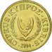 Moneta, Cypr, Cent, 2004, MS(65-70), Mosiądz niklowy, KM:53.3