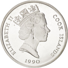 COOK ISLANDS, 10 Dollars, KM #90, Silver, 10.00