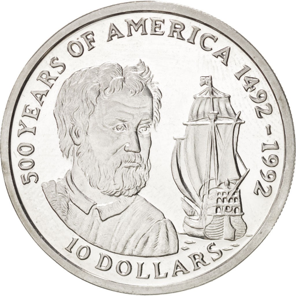 COOK ISLANDS, 10 Dollars, KM #90, Silver, 10.00