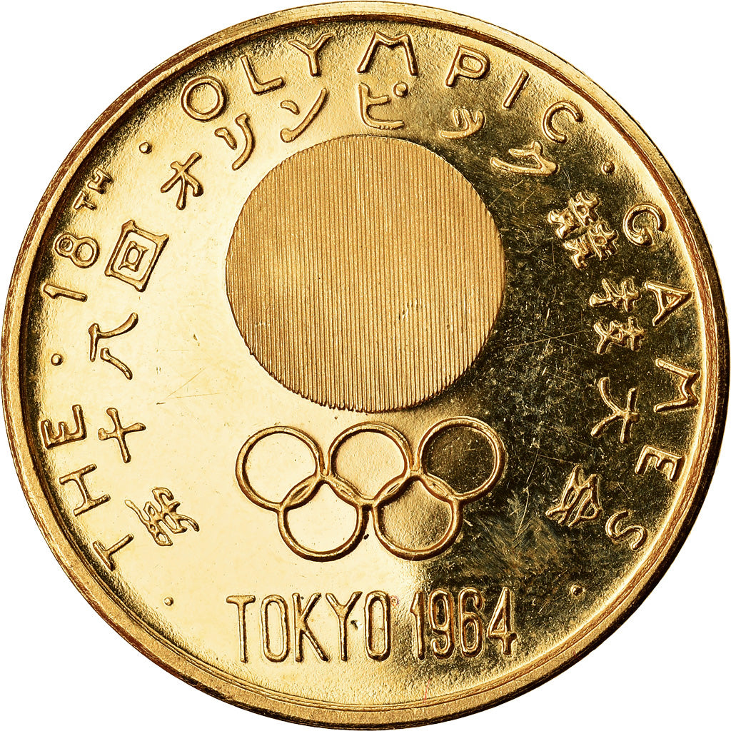 Japon, Médaille, Jeux Olympiques de Tokyo, Sports & leisure, 1964, SPL, Or