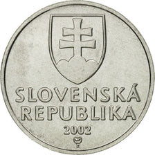 Münze, Slowakei, 10 Halierov, 2002, STGL, Aluminium, KM:17