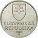 Münze, Slowakei, 20 Halierov, 2002, STGL, Aluminium, KM:18