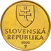Slovakia, Koruna, 1995, MS(65-70), Bronze Plated Steel, KM:12