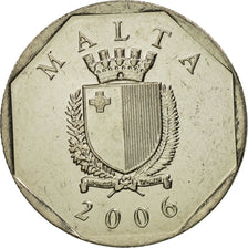 Malta, 5 Cents, 2006, MS(65-70), Copper-nickel, KM:95