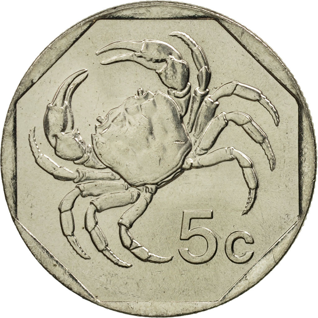 Malta, 5 Cents, 2006, MS(65-70), Copper-nickel, KM:95