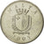 Coin, Malta, 25 Cents, 2005, Franklin Mint, MS(65-70), Copper-nickel, KM:97