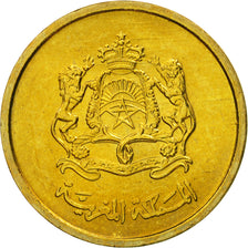 Coin, Morocco, Mohammed VI, 5 Santimat, 2002, MS(65-70), Aluminum-Bronze, KM:112