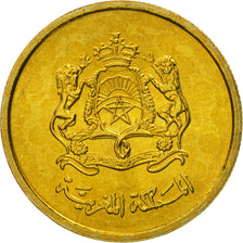 Coin, Morocco, Mohammed VI, 10 Santimat, 2002, MS(65-70), Aluminum-Bronze