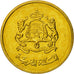 Coin, Morocco, Mohammed VI, 20 Santimat, 2002, MS(65-70), Aluminum-Bronze