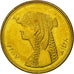 Egypt, 50 Piastres, 2007, MS(65-70), Brass plated steel, KM:942.2