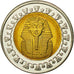 Egypt, Pound, 2007, Cairo, MS(65-70), Bi-Metallic, KM:940a