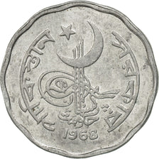Pakistan, 2 Paisa, 1968, MS(63), Aluminum, KM:28