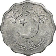 Coin, Pakistan, 10 Paisa, 1992, MS(65-70), Aluminum, KM:53