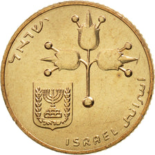 Munten, Israël, 10 New Agorot, 1981, FDC, Nickel-Bronze, KM:108