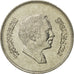 Monnaie, Jordan, Hussein, 50 Fils, 1/2 Dirham, 1984, FDC, Copper-nickel, KM:39