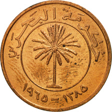 Coin, Bahrain, 5 Fils, 1965, MS(63), Bronze, KM:2