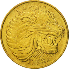 Ethiopia, 10 Cents, 1977, Berlin, MS(65-70), Brass, KM:45.2