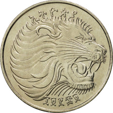 Ethiopia, 50 Cents, 1977, Berlin, MS(65-70), Copper-Nickel Plated Steel, KM:47.2