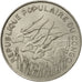 Congo Republic, 100 Francs, 1972, Paris, MS(63), Nickel, KM:1