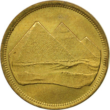 Egypt, 5 Piastres, 1984, MS(65-70), Aluminum-Bronze, KM:555.1