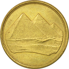 Coin, Egypt, 5 Piastres, 1984, MS(65-70), Aluminum-Bronze, KM:622.1