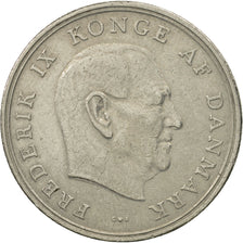 Coin, Denmark, Frederik IX, Krone, 1961, Copenhagen, MS(60-62), Copper-nickel