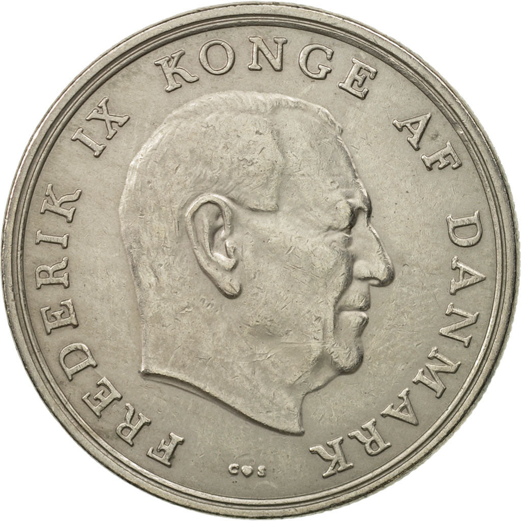 Coin, Denmark, Frederik IX, 5 Kroner, 1961, Copenhagen, MS(60-62)