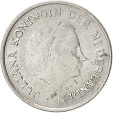 Paesi Bassi, Juliana, 10 Cents, 1955, BB+, Nichel, KM:182