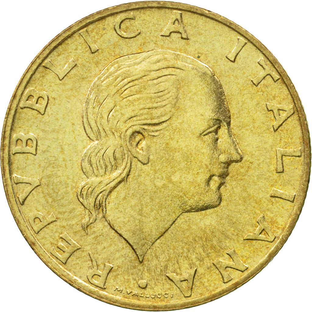 Coin, Italy, 200 Lire, 1992, Rome, MS(60-62), Aluminum-Bronze, KM:151