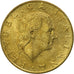 Coin, Italy, 200 Lire, 1993, Rome, MS(60-62), Aluminum-Bronze, KM:155
