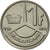 Moneta, Belgia, Franc, 1989, MS(63), Nikiel platerowany żelazem, KM:170