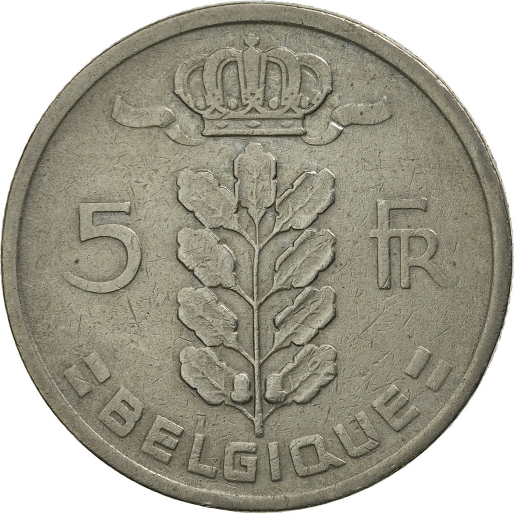 Monnaie, Belgique, 5 Francs, 5 Frank, 1949, SUP, Copper-nickel, KM:134.1