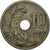 Munten, België, 10 Centimes, 1904, ZF+, Copper-nickel, KM:53