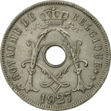 Coin, Belgium, 25 Centimes, 1927, AU(50-53), Copper-nickel, KM:68.1